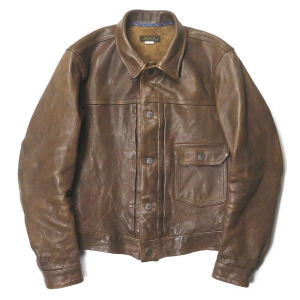 ダブルアールエル RRL LIMITED EDITION TYPE1 LEATHER JACKET