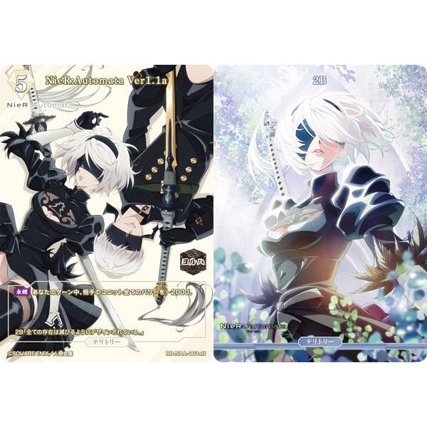 ビルディバイドTCG ブライト BB-NAA-001aN NieR:Automata Ver1.1a/2B