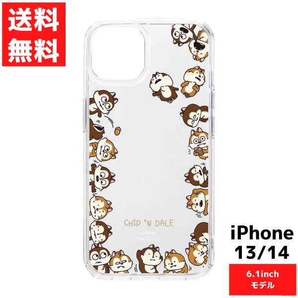 PGA にしむらゆうじ画 チップ＆デール iPhone14 13 対応 ハイブリッド