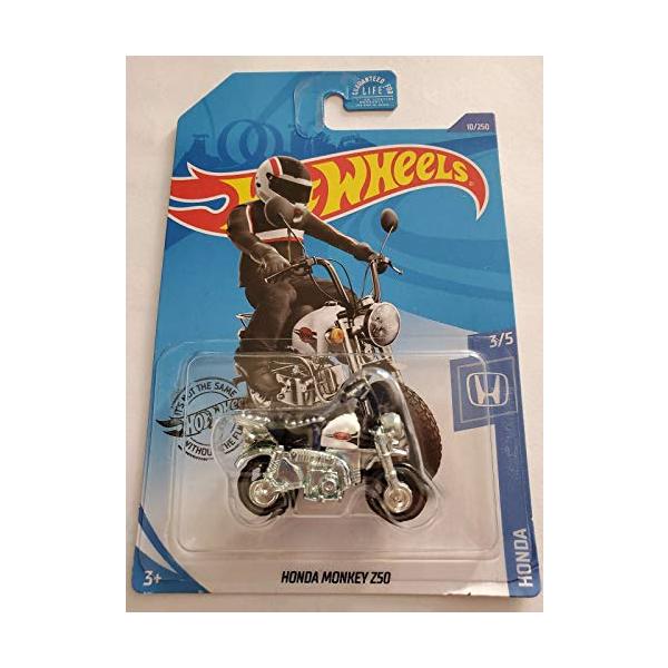ホットウィール Hot Wheels ホンダ モンキーZ50 3/5 10/250 バイク