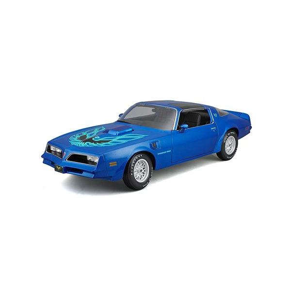 マイスト ミニカー Pontiac Firebird Trans Am Blue 1/18 Maisto