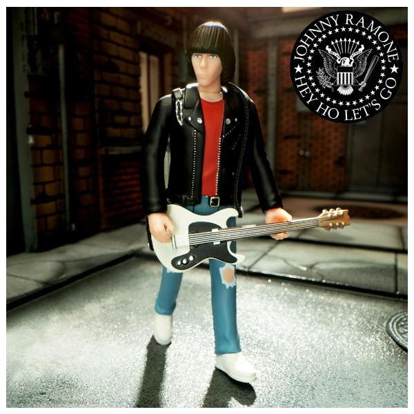 ジョニー ラモーン Re Action フィギュア Johnny Ramone Super7 正規品