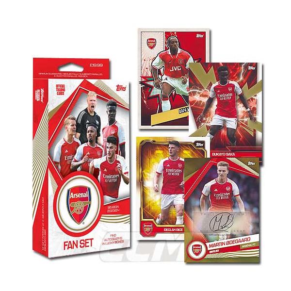 TOP03】【国内未発売】Topps アーセナル 23-24 ファンカードセット