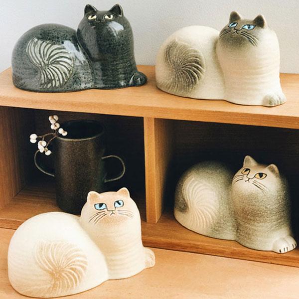 Lisa Larson（リサラーソン） 猫の置物 Maj（マイ）猫グッズ 猫雑貨 猫