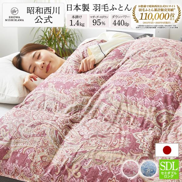 ノ*ー様 羽毛布団 ☆新品未開封　半額以下　西川プレミアム