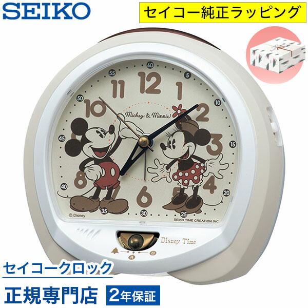 SEIKO（セイコー） 目覚まし時計 置時計 FD483C ディズニー ミッキー