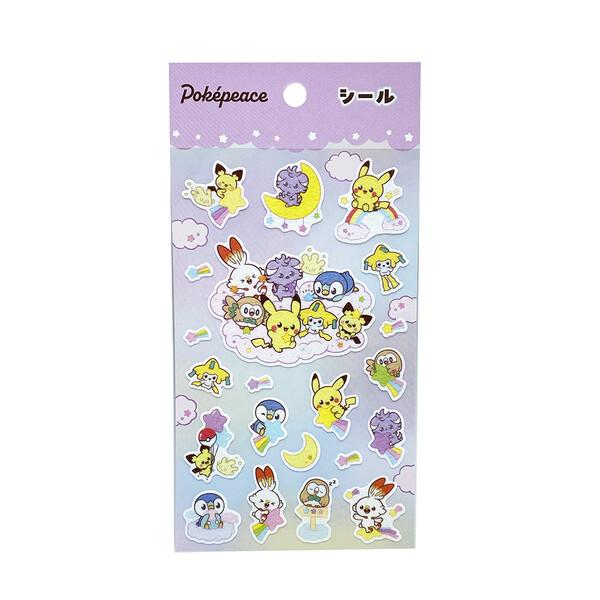ポケモン ポケピース スターリーナイトシリーズ シール ピカチュウ