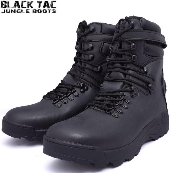 YMCLKY BLACK TAC #YA031005 PUコンバットブーツ FB005YN本格派