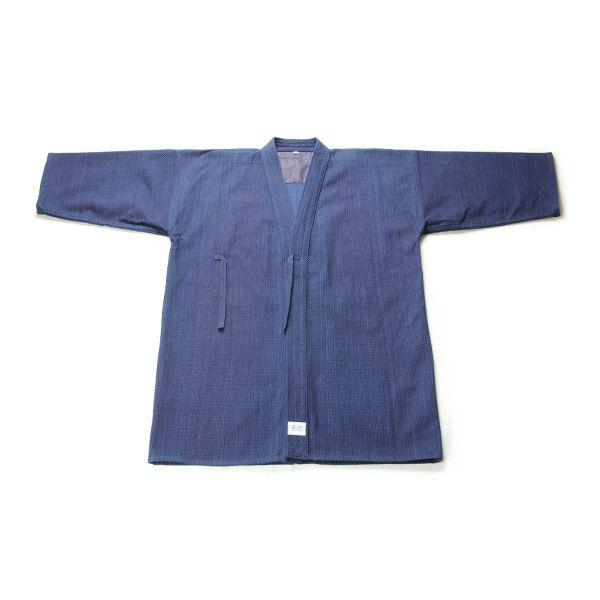 剣道着「武州一」 一重上製細身「正藍染」 #140 2.0号 （国産・本藍先