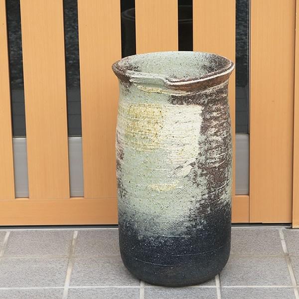 傘立て 陶器 おしゃれ 信楽焼 かさたて 和風 傘入れ モダン 玄関 新築
