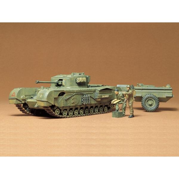 タミヤ（TAMIYA） 35100 1/35MM イギリス チャーチル・クロコダイル