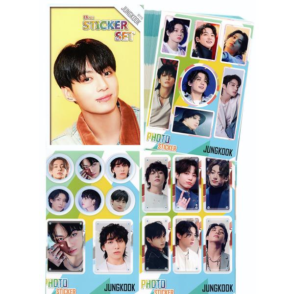 BTS ジョングク グッズ ステッカーセット 87枚入 フォトステッカー