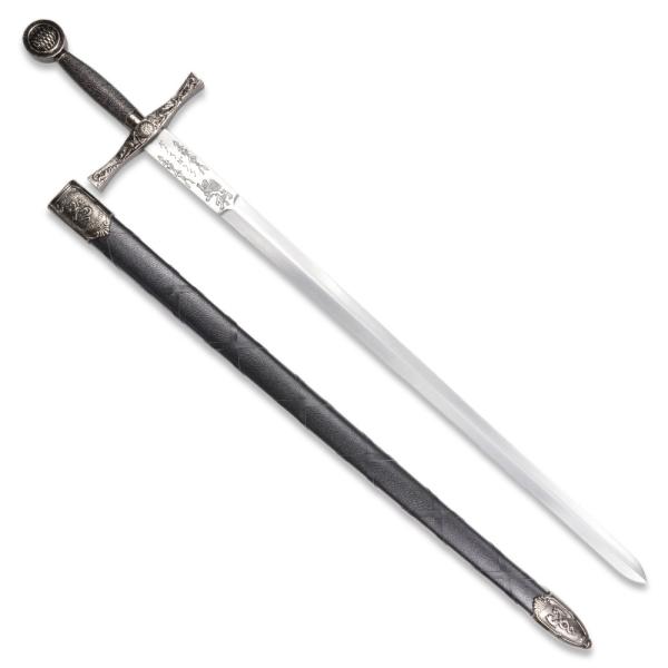 DENIX アーサー王剣 エクスカリバー 模造刀 ロングソード [ シルバー