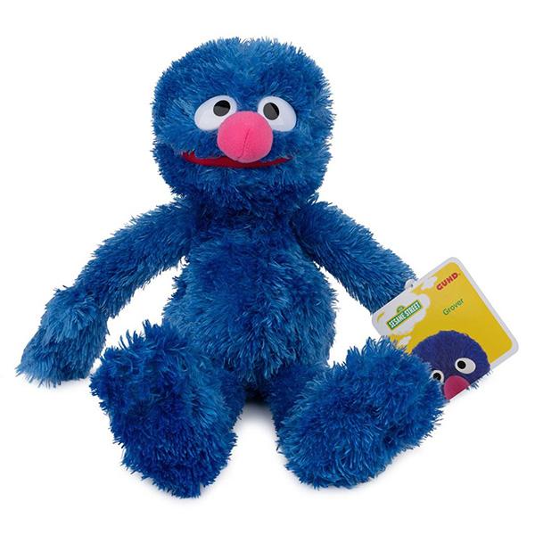 SESAME セサミストリート グローバー Grover ぬいぐるみ 手触り