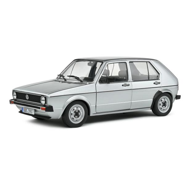 ソリド 1/18 フォルクスワーゲン ゴルフ I L 1983 シルバーメタリック