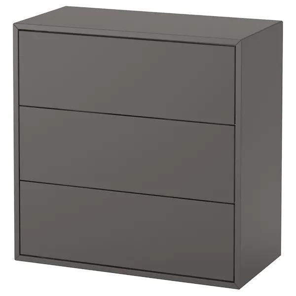 イケア（IKEA） 【IKEA】EKET/エーケト キャビネット 引き出し3個付き