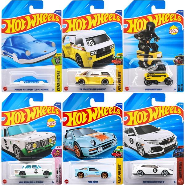 ホットウィール(Hot Wheels) ベーシックカー 2026年1月単品販売6台
