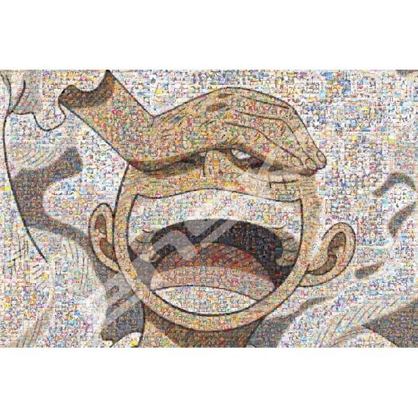 ジグソーパズル 1000ピース ワンピース モザイクアート ギア5 50×75cm
