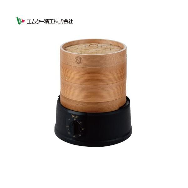 TEGARU=SEIRO 蒸し器 21cmタイプ エムケー精工 EM-215K 電気せいろ