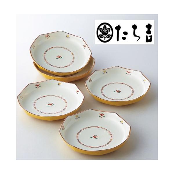 たち吉 花あわせ 和皿5枚揃 : ギフトハウスタカノYahoo!店 - 通販