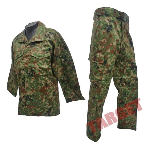 生産終了 PX品 陸上自衛隊 迷彩服 3型 TC（EC） 上下ベルトセット