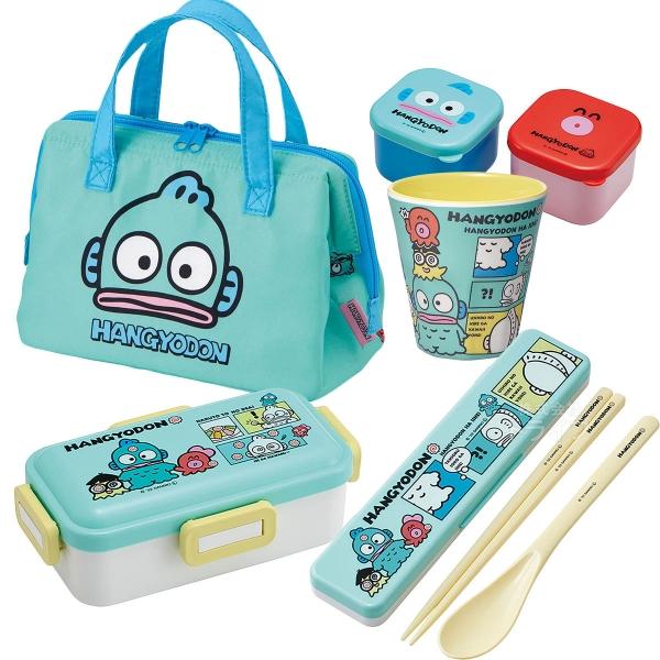ハンギョドン お買い得 5点セット 抗菌 4点ロックお弁当箱 コンビ