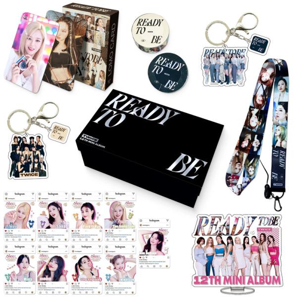 TWICEグッズ ギフトボックス フォトカード トゥワイス テープ セット