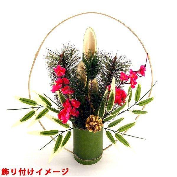 ミニ門松 段々 国産 日本製 滋賀県産 職人手作り 新春 飾り 本格 玄関