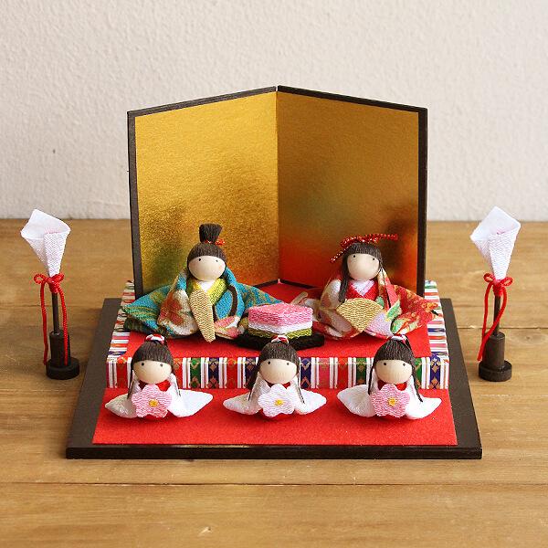 おひなさま 和雑貨 》☆即日出荷☆丸全 花祭り 雛飾り/ (在庫限り