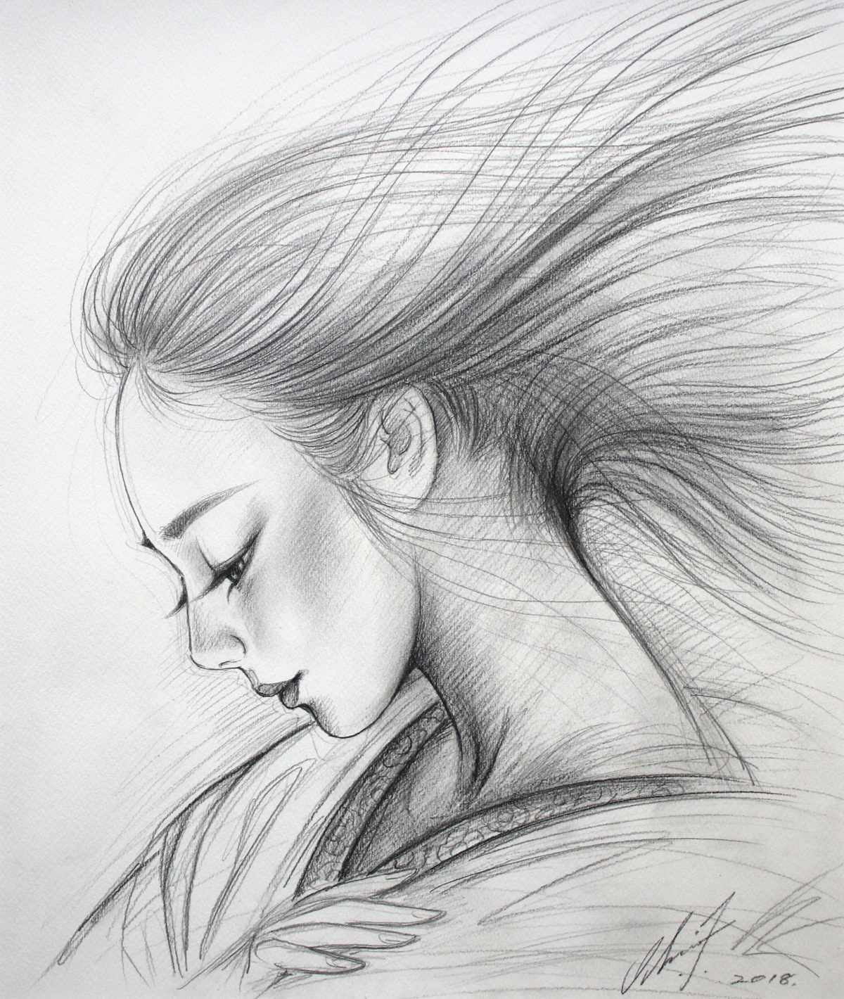 鶴田一郎・原画「いとしきひとに」 | J-spirit gallery KYOTO