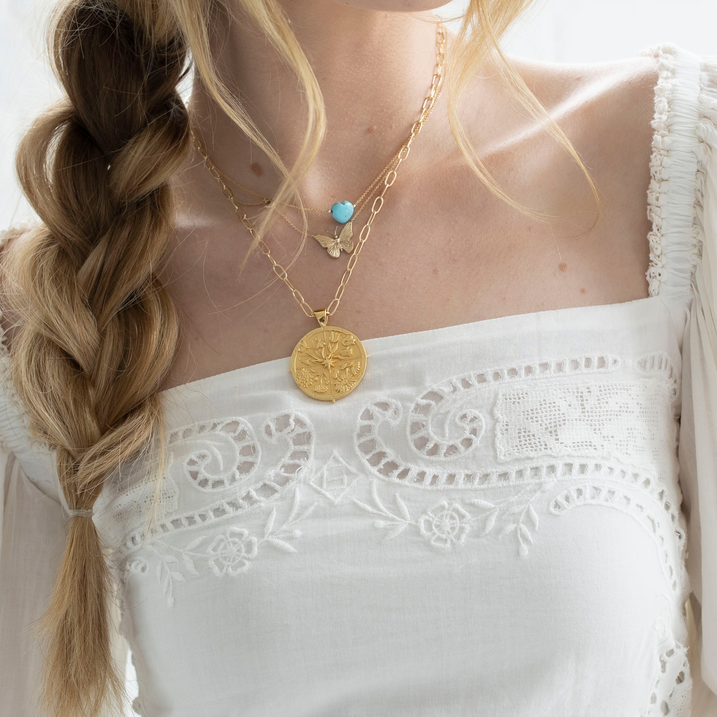 Gold Drawn Link 18