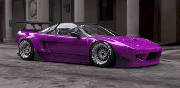 TRA KYOTO ROCKET BUNNY COMPLETE BODY KIT FOR NSX 【NA1/NA2 NSX