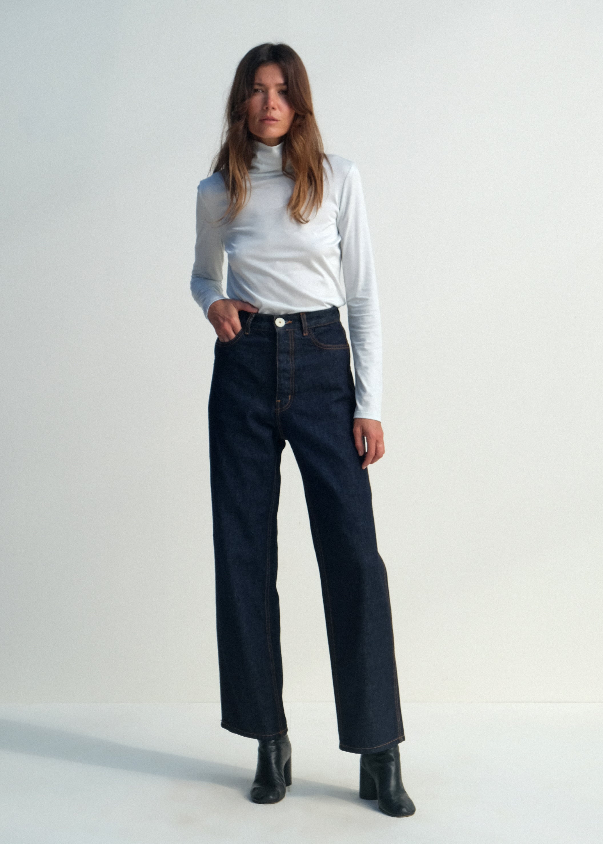 The 225's in Dark Blue Japanese Denim – Jesse Kamm