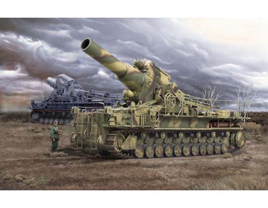 Morser Karl-Gerat 040/041 Trumpeter 00215