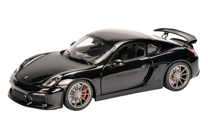 Porsche Cayman GT 4 (black) - ダイキャストモデル - Schuco 450040100