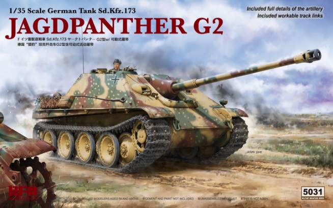 Sd.Kfz.173 Jagdpanther G2 Rye Field Model -RM-5031