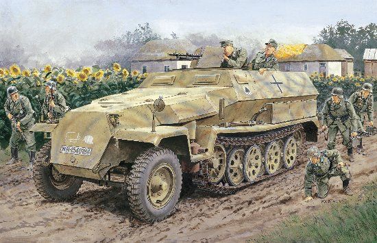 German Sd.Kfz. 251 Ausf. C Dragon 6187