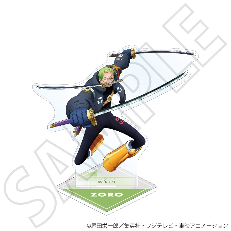 ONE PIECE』アクリルスタンド／ゾロ エッグヘッド編: 装飾品
