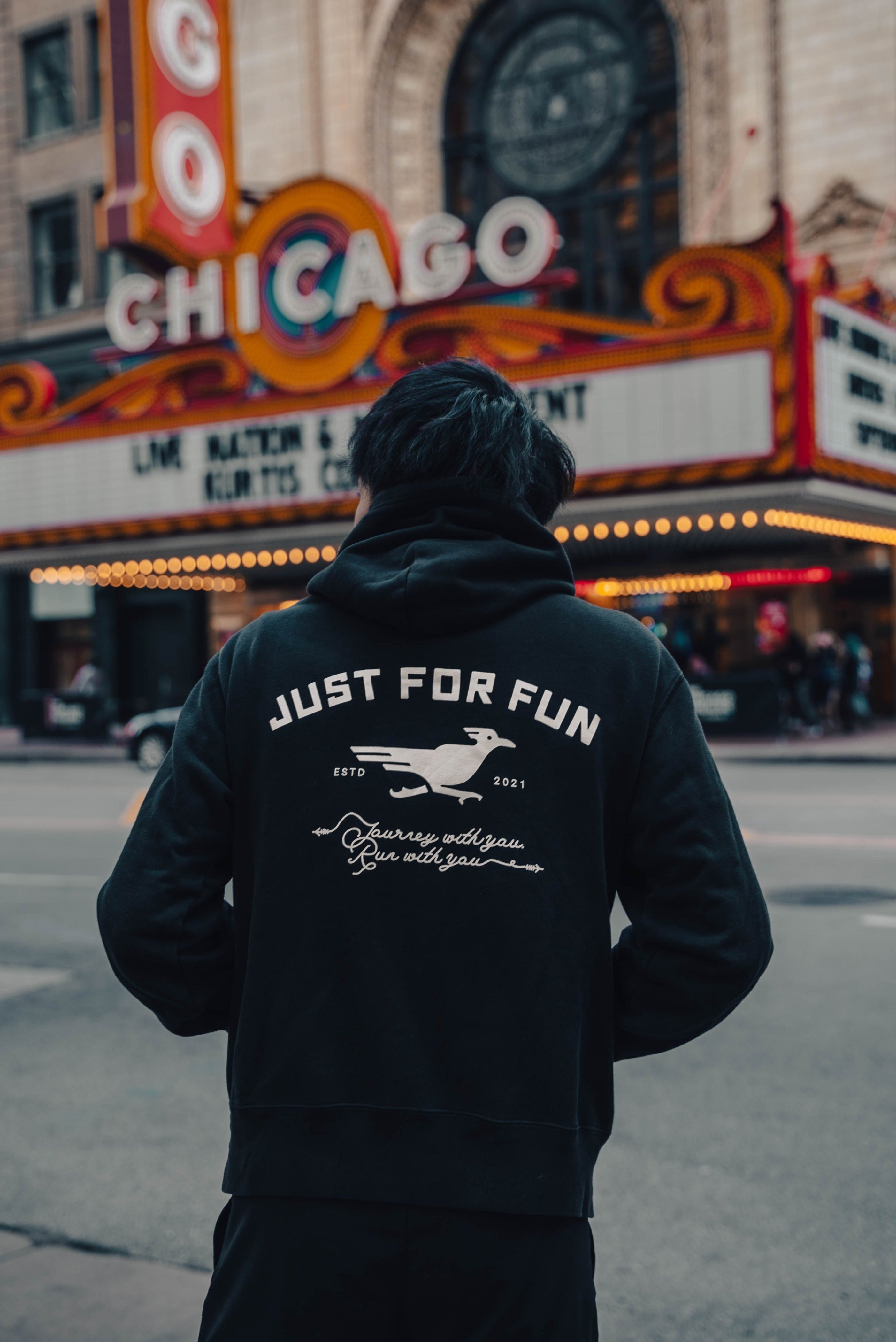 JUST FOR FUNパーカー(black) – JustForFun