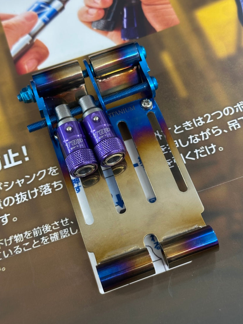 TOP工業 携帯用ワンタッチ式ソケットホルダー(ナスカン付)