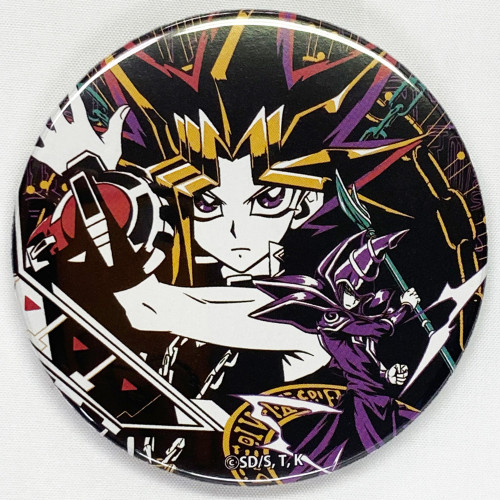 ANI XROSS 遊☆戯☆王デュエルモンスターズ Tシャツ (缶バッジ付き) 闇