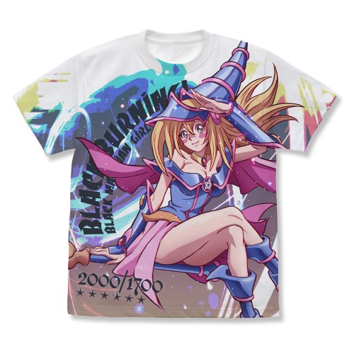 ブラック・マジシャン・ガール フルグラフィックTシャツ/WHITE | KAIBA