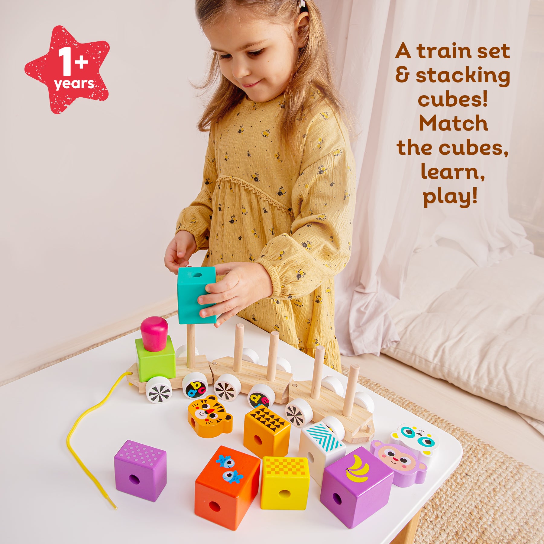 Kids Kits Wooden Train: Happy Friends – Kids Hits