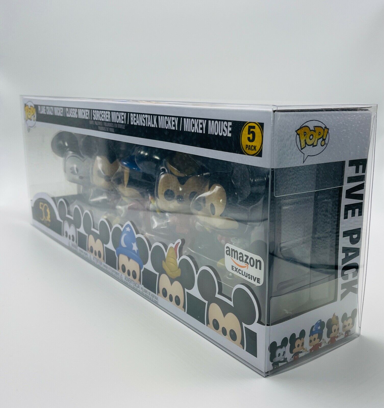 UV & SCRATCH RESISTANT 5-Pack Funko POP! Protector made with 0.50