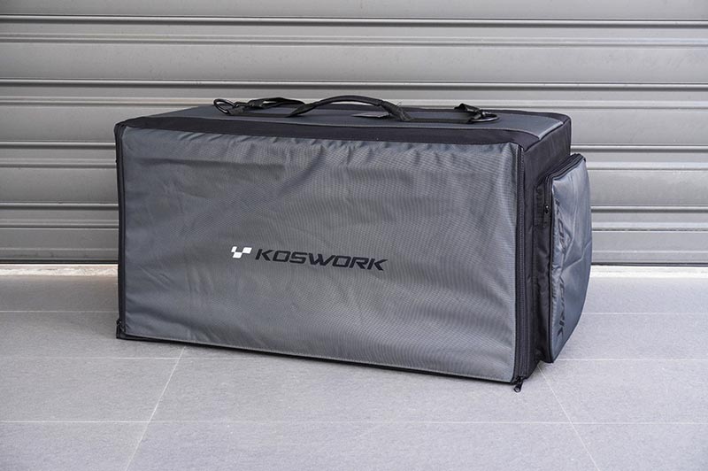 KOS32224 1/8 GT Compact 3 Drawer Car Bag (1/8 GT, 1 Large & 2