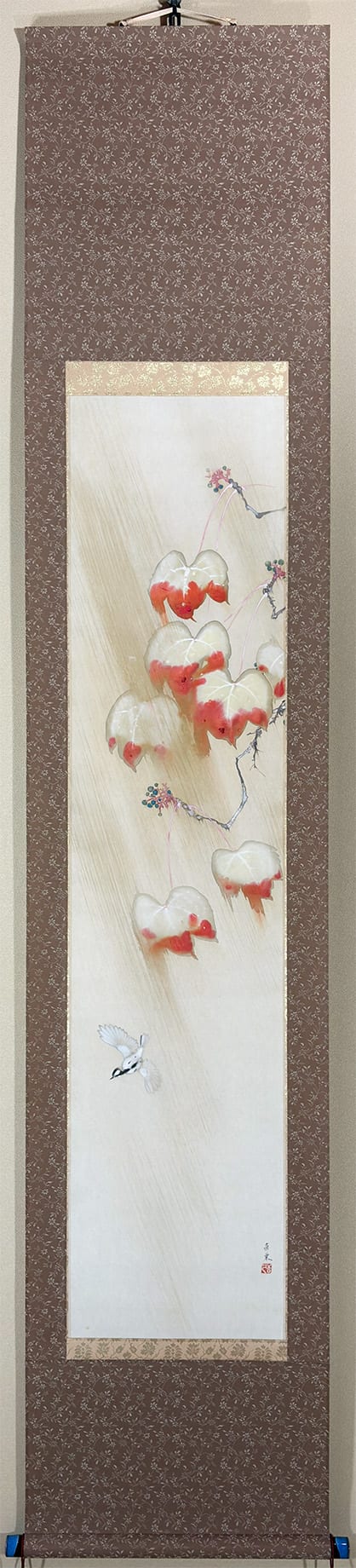 柳花小禽｜新・古美術 高美堂（こうびどう）｜掛軸販売・通販・買取