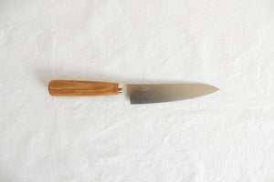 包丁工房タダフサ 万能包丁 125mm ペティ 抗菌炭化木 ペティナイフ