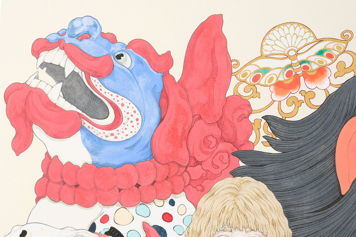 blessed scrum |永島千裕| Chihiro Nagashima| アートをもっと身近に