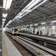 KSWeb - 京成押上線 八広駅のパタパタ発車標