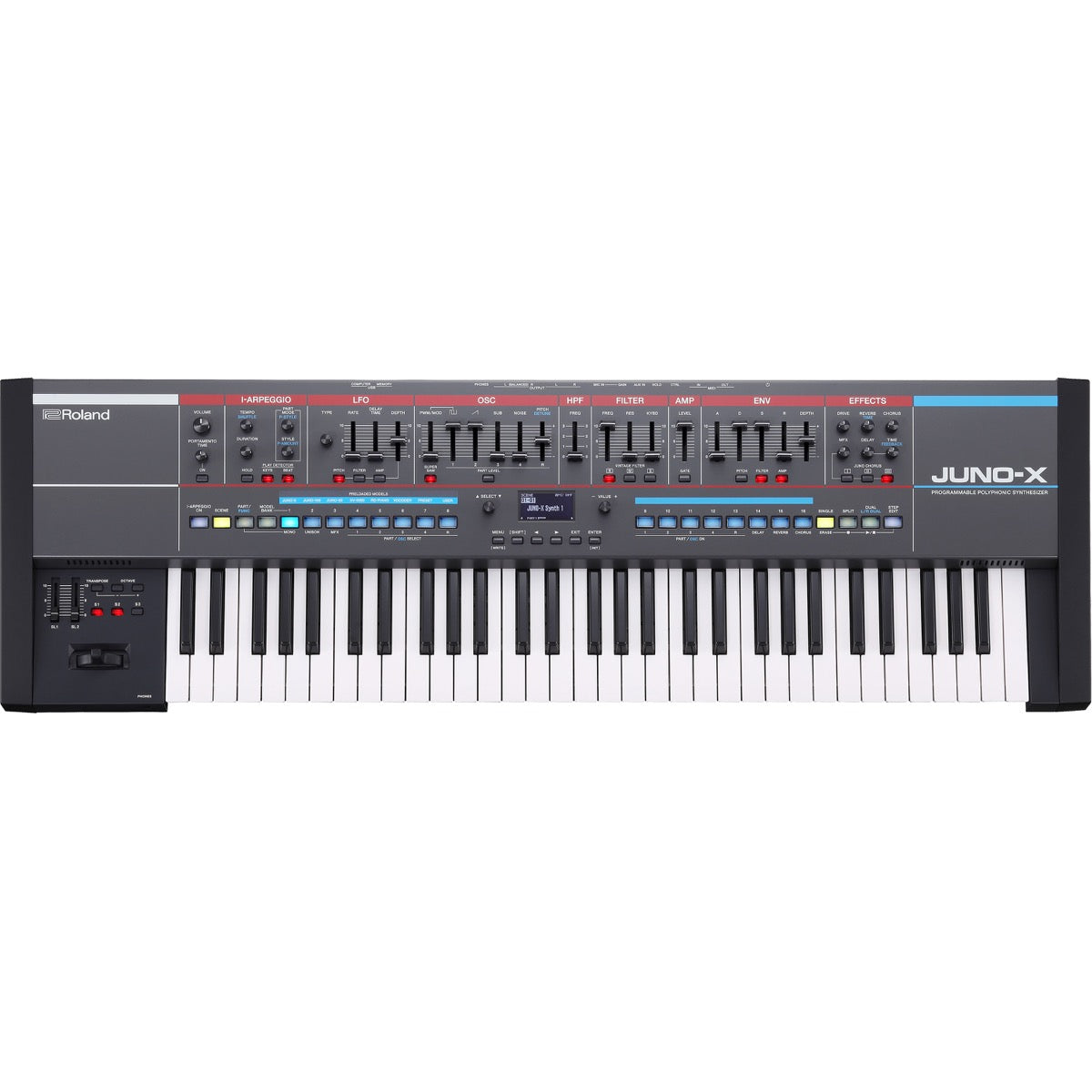 Roland Juno-X 61-Key Programmable Polyphonic Synthesizer CARRY BAG